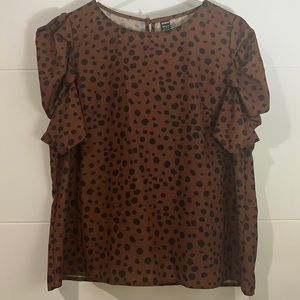 SHEIN Dalmatian Dot Shirt